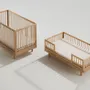 Lits - Lit bébé évolutif en chêne massif Pure - NOBODINOZ