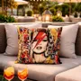Tissus pour extérieurs - Housse de coussin d'exterieur Kate 45 x 45 - Design by Anne Mondy - ARTDECORIS