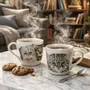 Tasses et mugs - Mug en porcelaine fine - CHARLOTTE NICOLIN