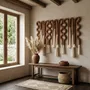 Other wall decoration - Nomad Rhythm Handmade Cotton Fiber Wall Art - SARMAL DESIGN