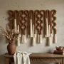 Other wall decoration - Nomad Rhythm Handmade Cotton Fiber Wall Art - SARMAL DESIGN