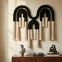 Other wall decoration - Twin Peaks: Handmade Modern Macrame Wall Installation - SARMAL DESIGN