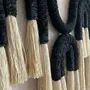 Other wall decoration - Twin Peaks: Handmade Modern Macrame Wall Installation - SARMAL DESIGN