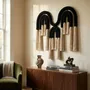 Other wall decoration - Twin Peaks: Handmade Modern Macrame Wall Installation - SARMAL DESIGN