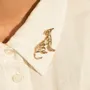 Brooches - Greyhound Brooch - CÂPÂ JEWELRY