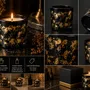 Bougies - COLLECTION MÉTALLIQUE - GLASS4CANDLES