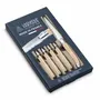 Couteaux - COFFRET DE 6 COUTEAUX LAGUIOLE ACCESS MADE IN FRANCE MANCHE BOIS - TARRERIAS - BONJEAN
