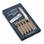 Couteaux - COFFRET DE 6 COUTEAUX LAGUIOLE ACCESS MADE IN FRANCE MANCHE BOIS - TARRERIAS - BONJEAN
