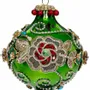 Other Christmas decorations - KINGS JEWEL EXTRA FANCY FINIAL ORN GRN 20CM - GOODWILL M&G