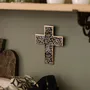 Other wall decoration - Carbon Branch cross ornament - BONCOEURS