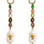 Jewelry - Earrings Barocco Tourmaline - Pair - FASCINATO
