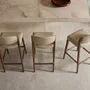Stools - Stool in mink leatherette - ANGEL CERDÁ