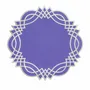Everyday plates - Geometric  Stain-Resistant Placemat - TIME FOR TEA