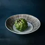 Bowls - RAMI bowls, 3 different colors and sizes,  taupe, blue, black - KLATT OBJECTS