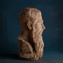 Decorative objects - Moses, wooden head, sculpture - KLATT OBJECTS