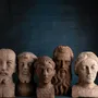 Decorative objects - Moses, wooden head, sculpture - KLATT OBJECTS