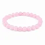 Home fragrances - Rose Quartz Beads Bracelet 8mm - ARABESK