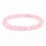 Home fragrances - Rose Quartz Beaded Bracelet 8mm - ARABESK