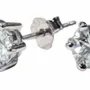 Parfums d'intérieur - Boucles d'Oreilles Argent 925 - Moissanite Facettée AA 5mm - ARABESK
