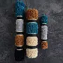 Other wall decoration - Velvet Totems: 3-Piece Handmade Textured Wool Wall Installation Set - SARMAL DESIGN