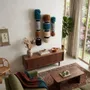 Other wall decoration - Velvet Totems: 3-Piece Handmade Textured Wool Wall Installation Set - SARMAL DESIGN