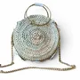 Bags and totes - Camelia round bag with flowers - DANIÉ