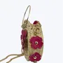 Bags and totes - Camelia round bag with flowers - DANIÉ