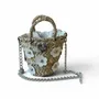 Bags and totes - Daisy mini bag with flowers - DANIÉ
