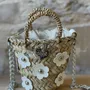 Bags and totes - Daisy mini bag with flowers - DANIÉ