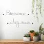 Autres décorations murales - Décoration Murale en Fil de Fer "Bienvenue chez nous" à punaiser - BIJOUX DE MUR