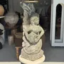 Sculptures, statuettes et miniatures - Sculpture traditionnelle indonésienne de sirène en roche calcaire - OFFICE OBJETS