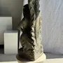 Sculptures, statuettes et miniatures - Sculpture traditionnelle indonésienne de sirène en roche calcaire - OFFICE OBJETS