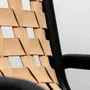 Lounge chairs for hospitalities & contracts - Ginga Lounge Armchair in Natural Oak and Leather, made in Portugal - DUISTT