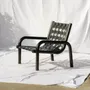 Lounge chairs for hospitalities & contracts - Ginga Lounge Armchair in Natural Oak and Leather, made in Portugal - DUISTT