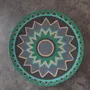 Other wall decoration - Tribal Sun: Handmade Wicker Wall Plate (60cm) - SARMAL DESIGN