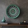 Other wall decoration - Tribal Sun: Handmade Wicker Wall Plate (60cm) - SARMAL DESIGN