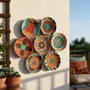 Other wall decoration - Bloom & Rhythm: Set of 6 Handmade Wicker Wall Plates (20cm) - SARMAL DESIGN
