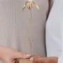 Floral decoration - Huanuco Orchid Sculpture - CÂPÂ JEWELRY