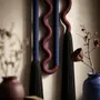 Other wall decoration - Velvet Serpent: Handmade Sculptural Textile Wall Art - SARMAL DESIGN
