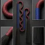 Other wall decoration - Velvet Serpent: Handmade Sculptural Textile Wall Art - SARMAL DESIGN