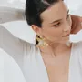 Jewelry - Orchid Petals Earrings - CÂPÂ JEWELRY