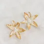 Jewelry - Orchid Petals Earrings - CÂPÂ JEWELRY