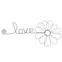 Other wall decoration - Daisy Flower - "Love" - ​​Wire Wall Decoration - BIJOUX DE MUR