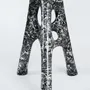 Unique pieces - Duo White Noise Lamps - CLEMENCE MARS & THOMAS LELOUCH