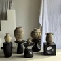 Autres tables  - Tabouret, table d'appoint, bout de canapé en manguier massif cylindriq - OFFICE OBJETS