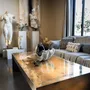 Consoles - Mobilier miroir doré - ATELIERS DAVOY