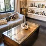 Consoles - Mobilier miroir doré - ATELIERS DAVOY