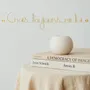 Other wall decoration - Gold brass wall decoration\" Always believe in yourself\ " - BIJOUX DE MUR