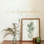 Other wall decoration - Gold brass wall decoration\" Always believe in yourself\ " - BIJOUX DE MUR