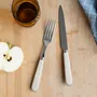 Ménagères - Set de 4 couverts de table - Pop, Ivoire - SABRE PARIS